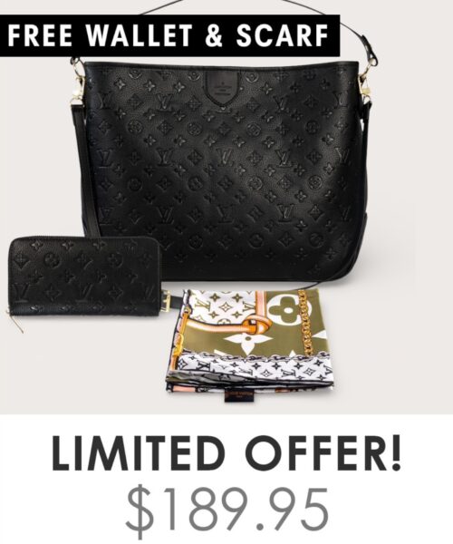 Bag + Gifts (FREE LV Wallet & FREE LV Scarf)
