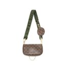 AAA Replica Louis Vuitton LV MULTI POCHETTE ACCESSORIES KHAKI