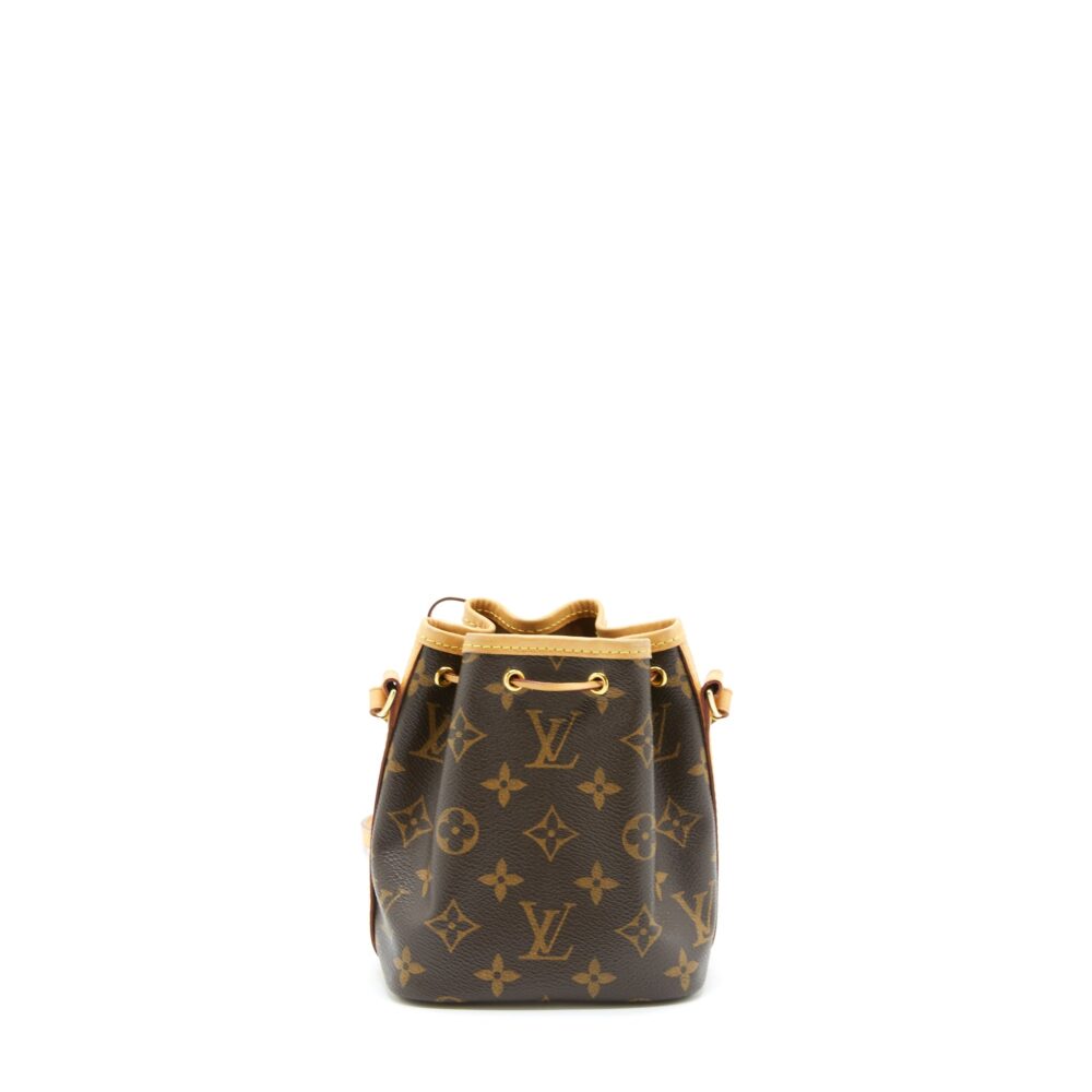 AAA Replica Louis Vuitton LV NANO NOE MONOGRAM CANVAS GHW