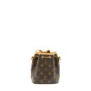 AAA Replica Louis Vuitton LV NANO NOE MONOGRAM CANVAS GHW