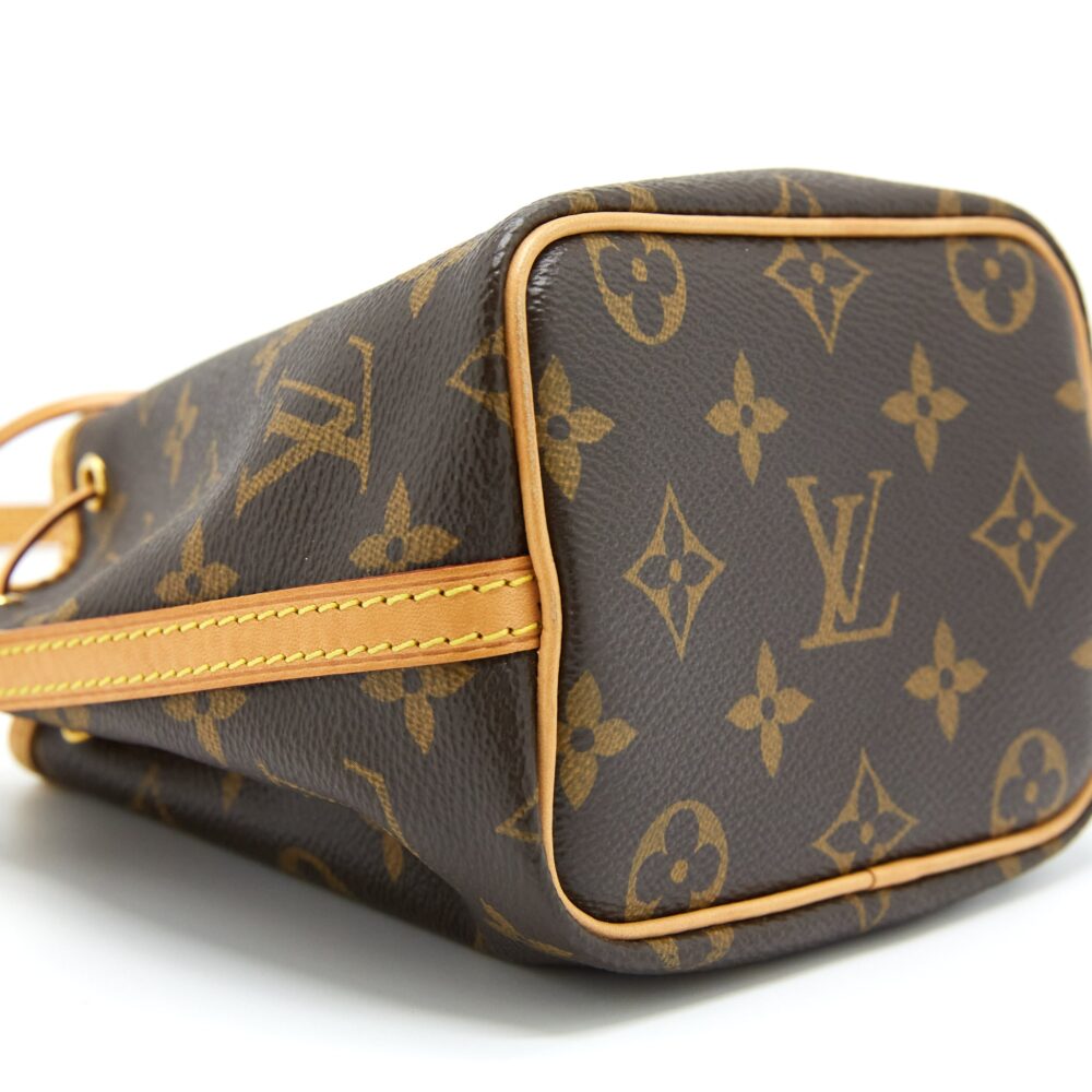 AAA Replica Louis Vuitton LV NANO NOE MONOGRAM CANVAS GHW