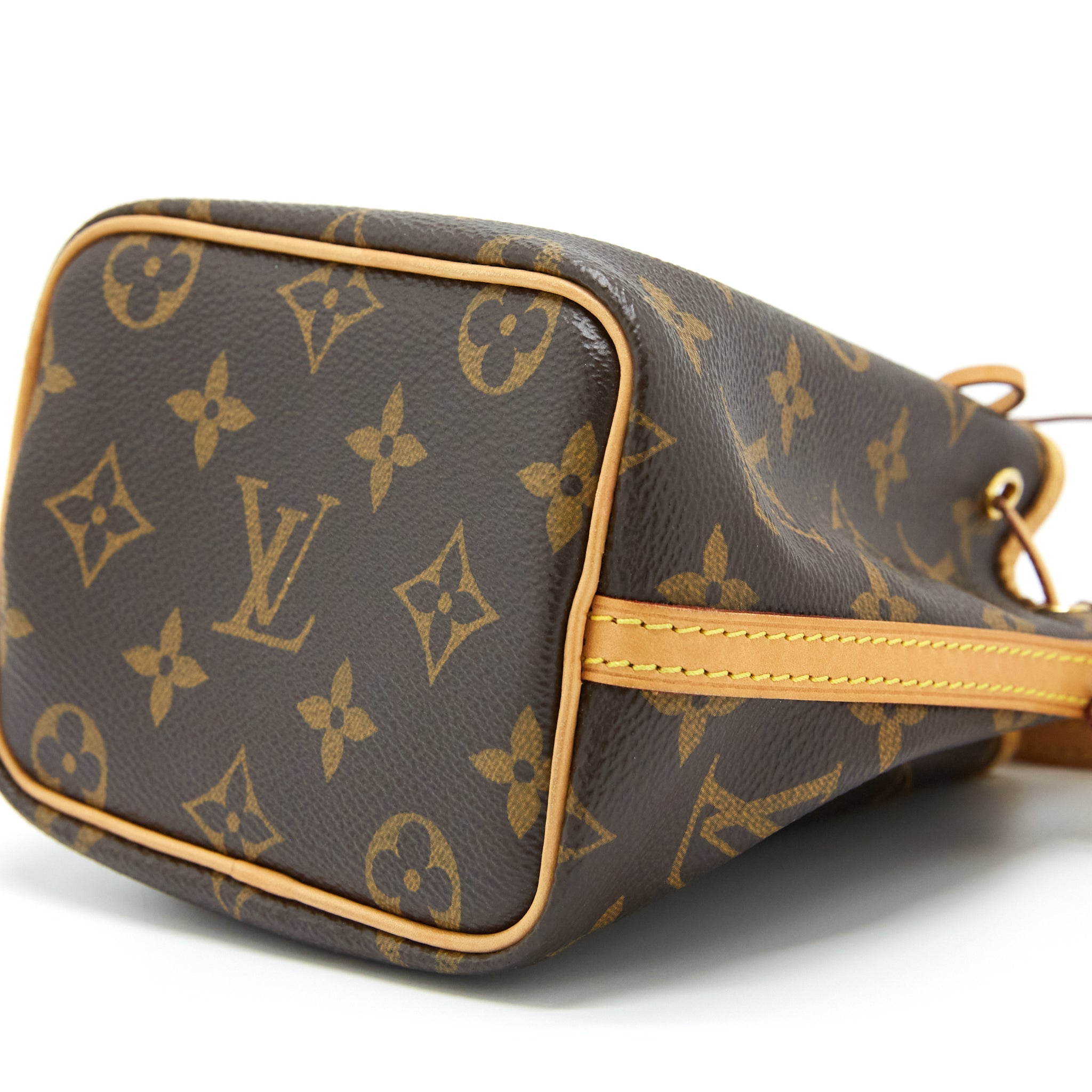 AAA Replica Louis Vuitton LV NANO NOE MONOGRAM CANVAS GHW