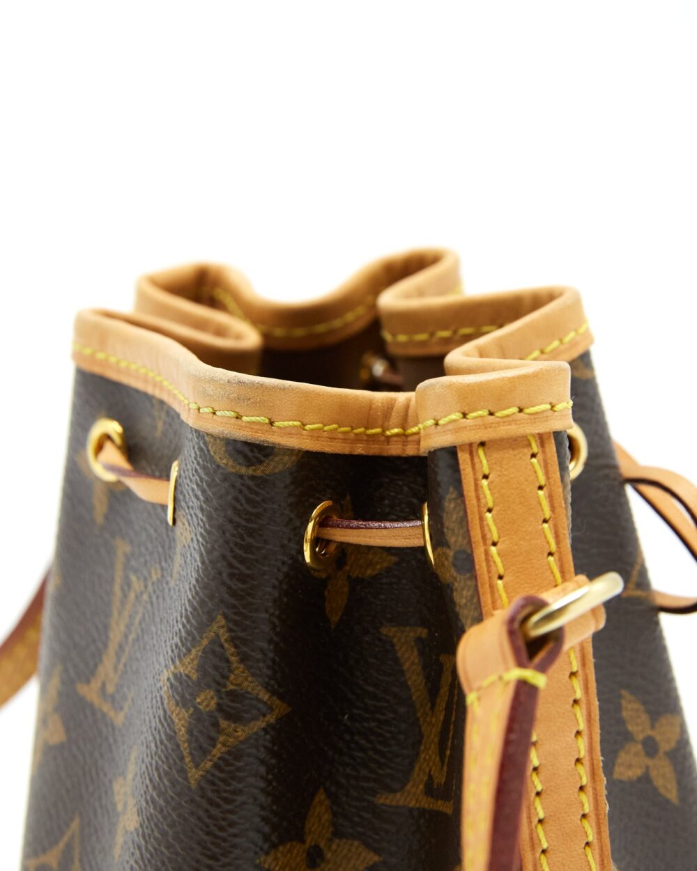 AAA Replica Louis Vuitton LV NANO NOE MONOGRAM CANVAS GHW