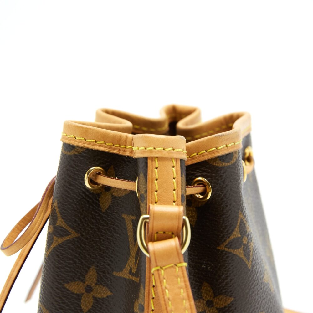 AAA Replica Louis Vuitton LV NANO NOE MONOGRAM CANVAS GHW