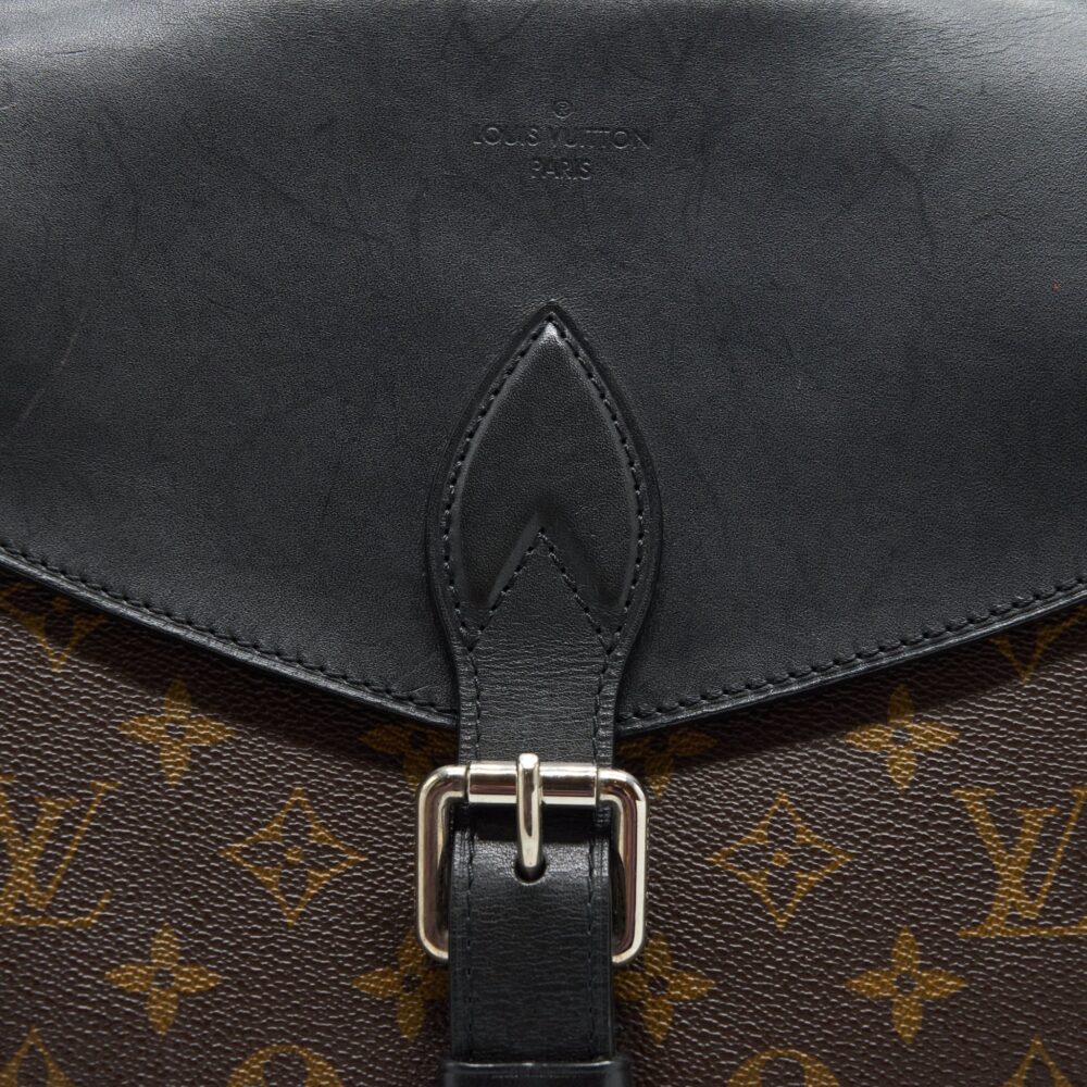 AAA Replica Louis Vuitton LV MACASSAR PALK BACKPACK MONOGRAM CANVAS GHW