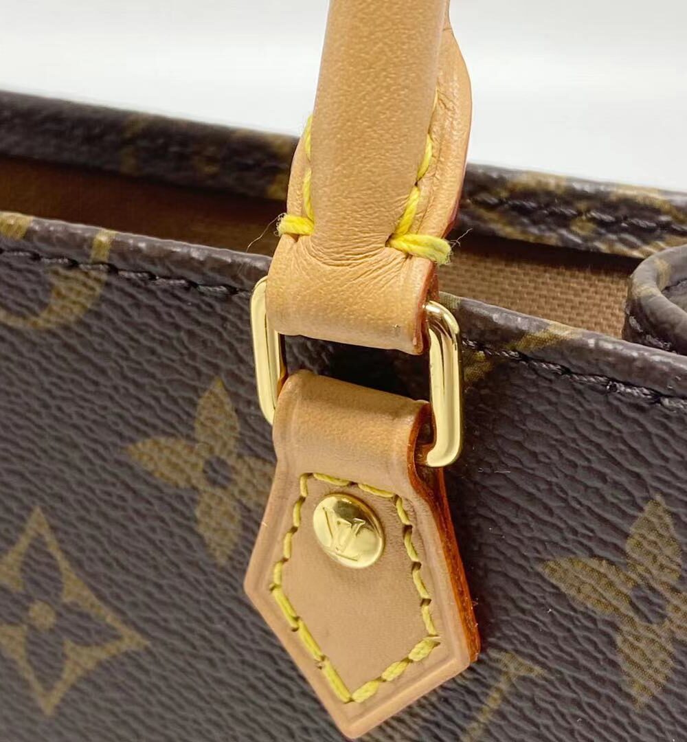 AAA Replica Louis Vuitton LV PETIT SAC PLAT MONOGRAM CANVAS