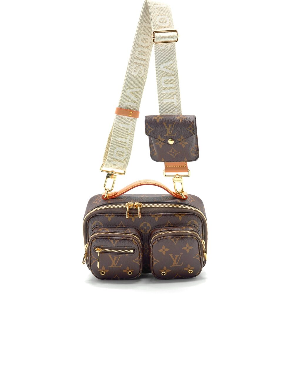 AAA Replica Louis Vuitton LV UTILITY CROSSBODY BAG MONOGRAM CANVAS