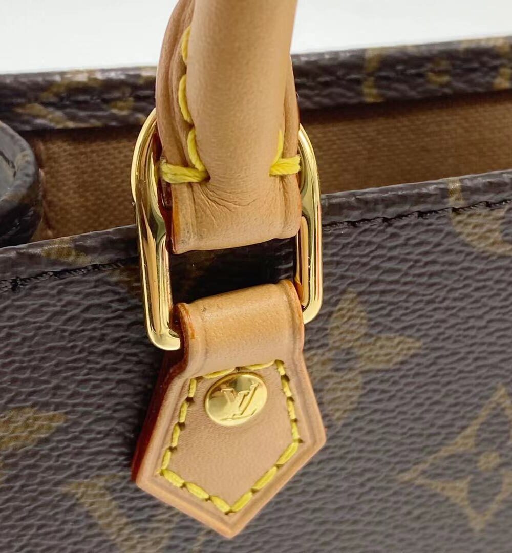 AAA Replica Louis Vuitton LV PETIT SAC PLAT MONOGRAM CANVAS