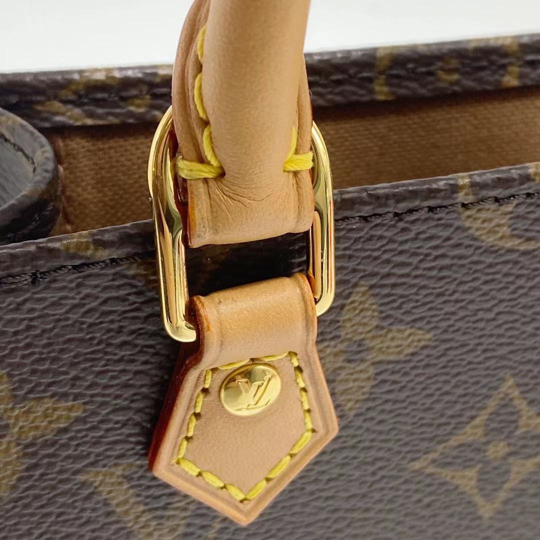 AAA Replica Louis Vuitton LV PETIT SAC PLAT MONOGRAM CANVAS