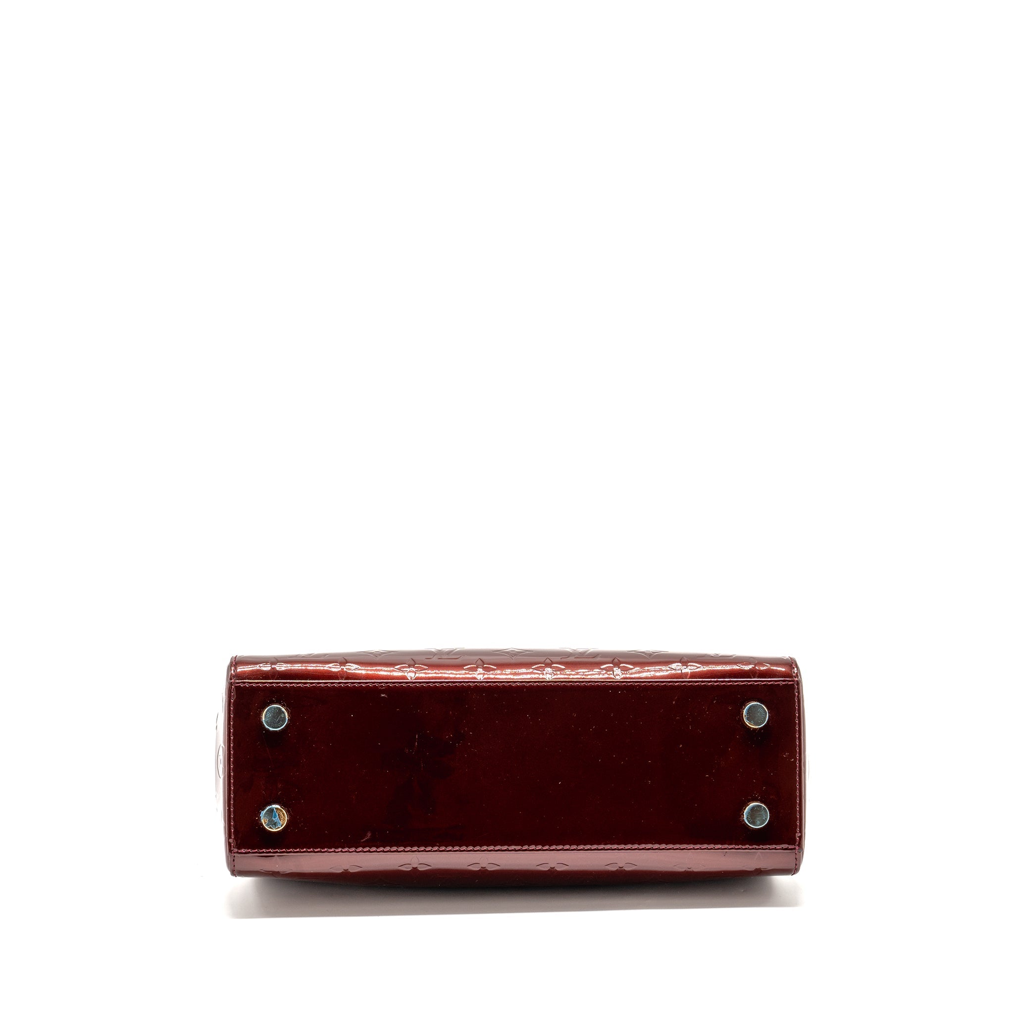 AAA Replica Louis Vuitton LV VERNIS BREA PATENT BURGUNDY AMARANTE GHW
