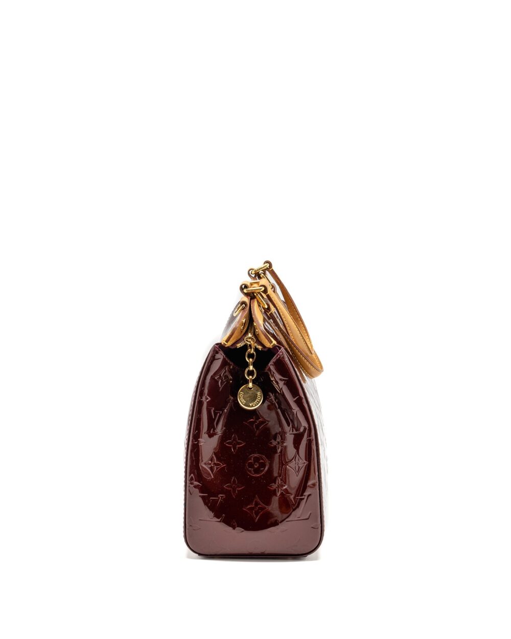 AAA Replica Louis Vuitton LV VERNIS BREA PATENT BURGUNDY AMARANTE GHW