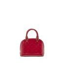 AAA Replica Louis Vuitton LV ALMA BB PATENT INDIAN ROSE GHW