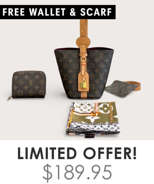 Bag + Gifts (FREE LV Wallet & FREE LV Scarf)