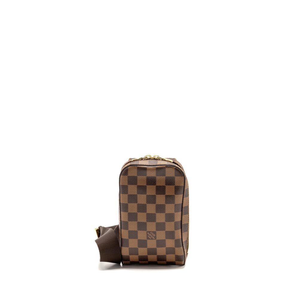 AAA Replica Louis Vuitton LV GERONIMOS BELT BAG DAMIER CANVAS GHW