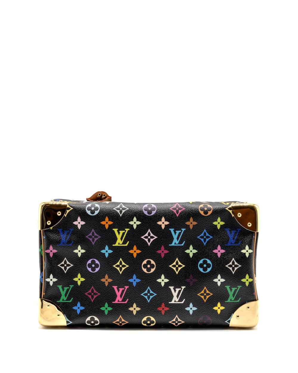 AAA Replica Louis Vuitton LV X TAKASHI MURAKAMI SPEEDY 30 LIMITED EDITION MULTICOLOURED MONOGRAM CANVAS BLACK GHW