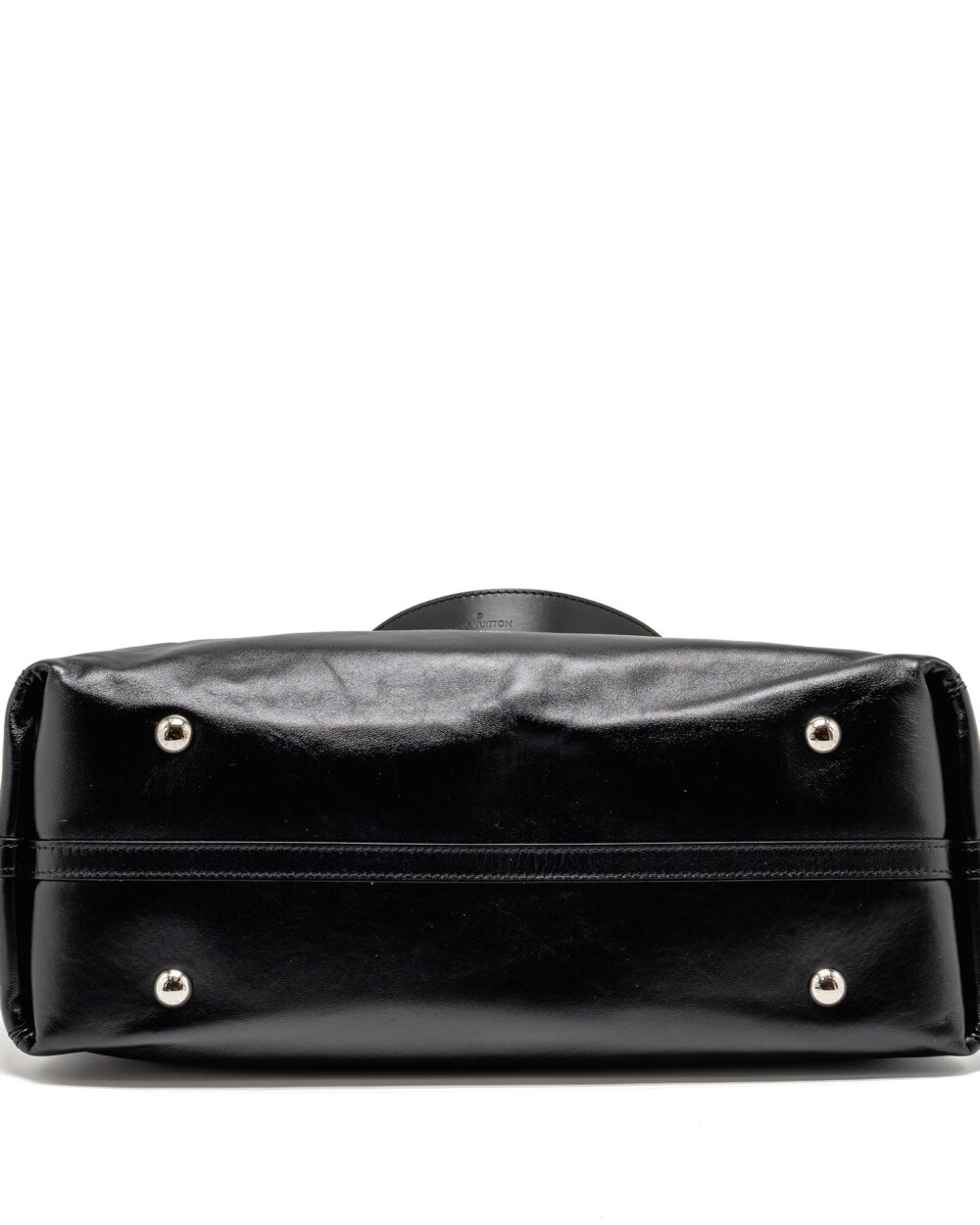 AAA Replica Louis Vuitton LV Carryall Vibe MM Lambskin/Monogram Canvas Black SHW M25143