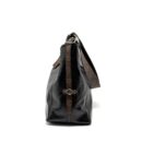 AAA Replica Louis Vuitton LV Carryall Vibe MM Lambskin/Monogram Canvas Black SHW M25143