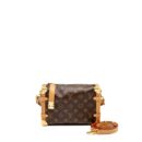 AAA Replica Louis Vuitton LV SIDE TRUNK MM MONOGRAM CANVAS GHW M46358