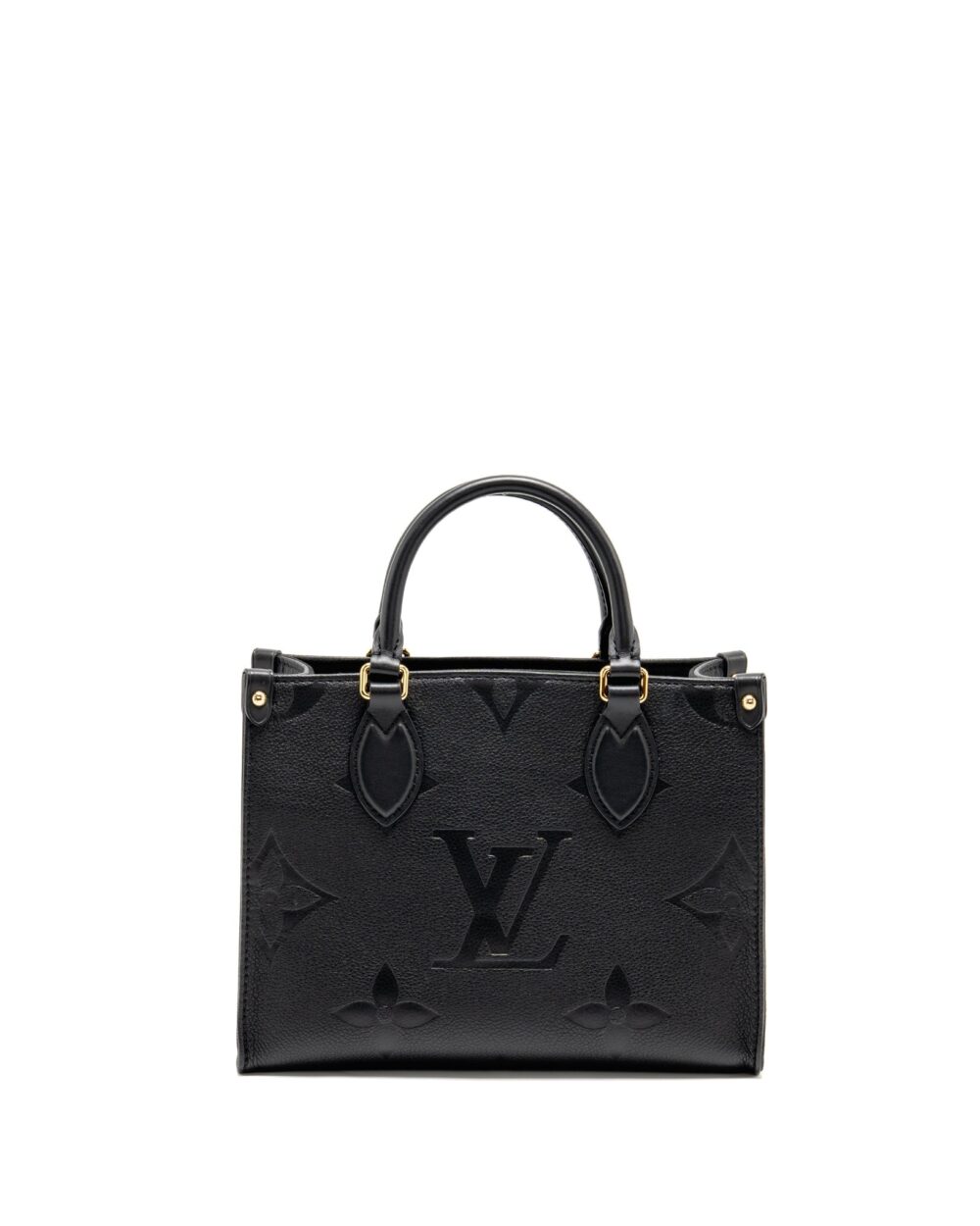 AAA Replica Louis Vuitton LV ONTHEGO PM MONOGRAM EMPREINTE LEATHER BLACK GHW