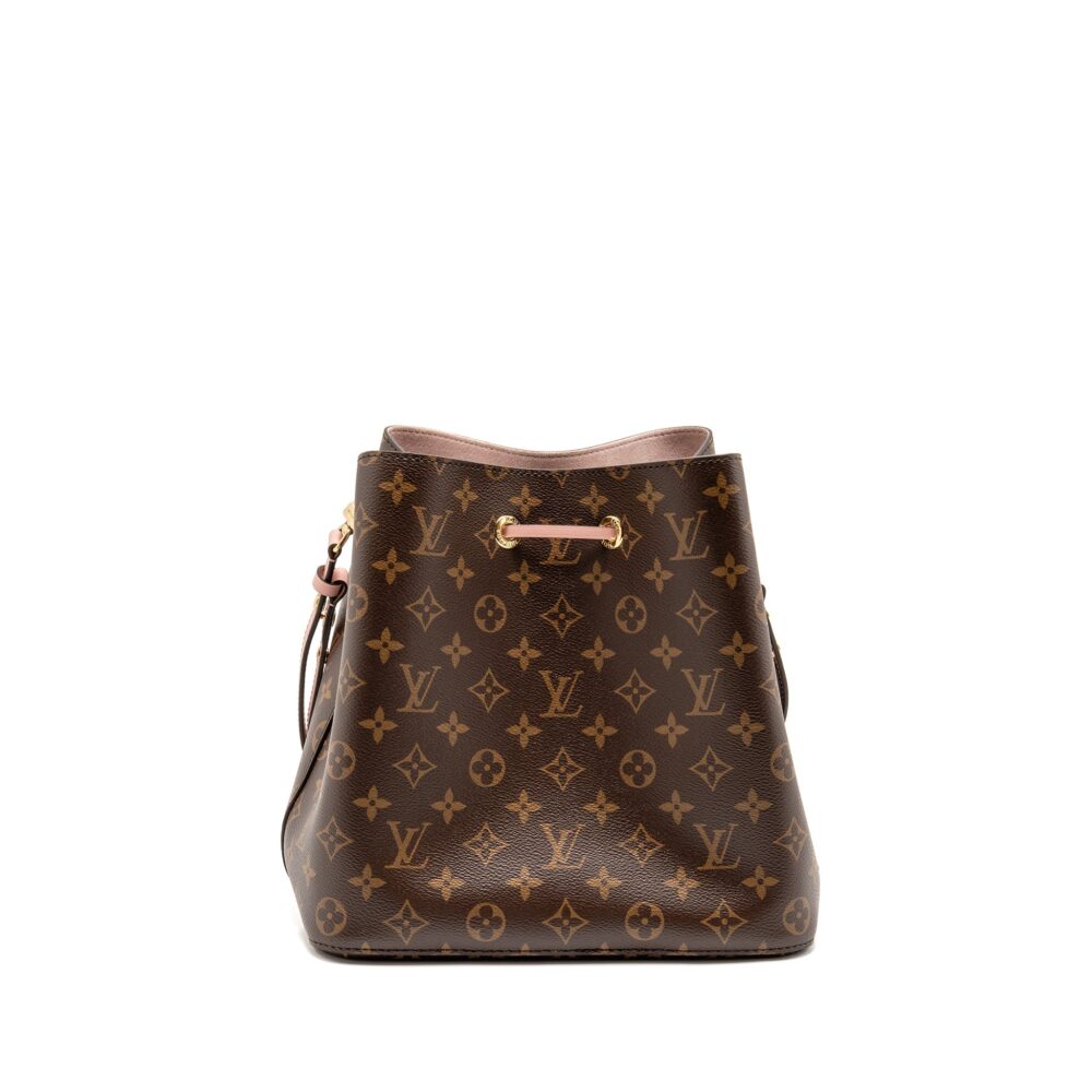 AAA Replica Louis Vuitton LV NEO NOE MONOGRAM CANVAS ROSE POUDRE GHW