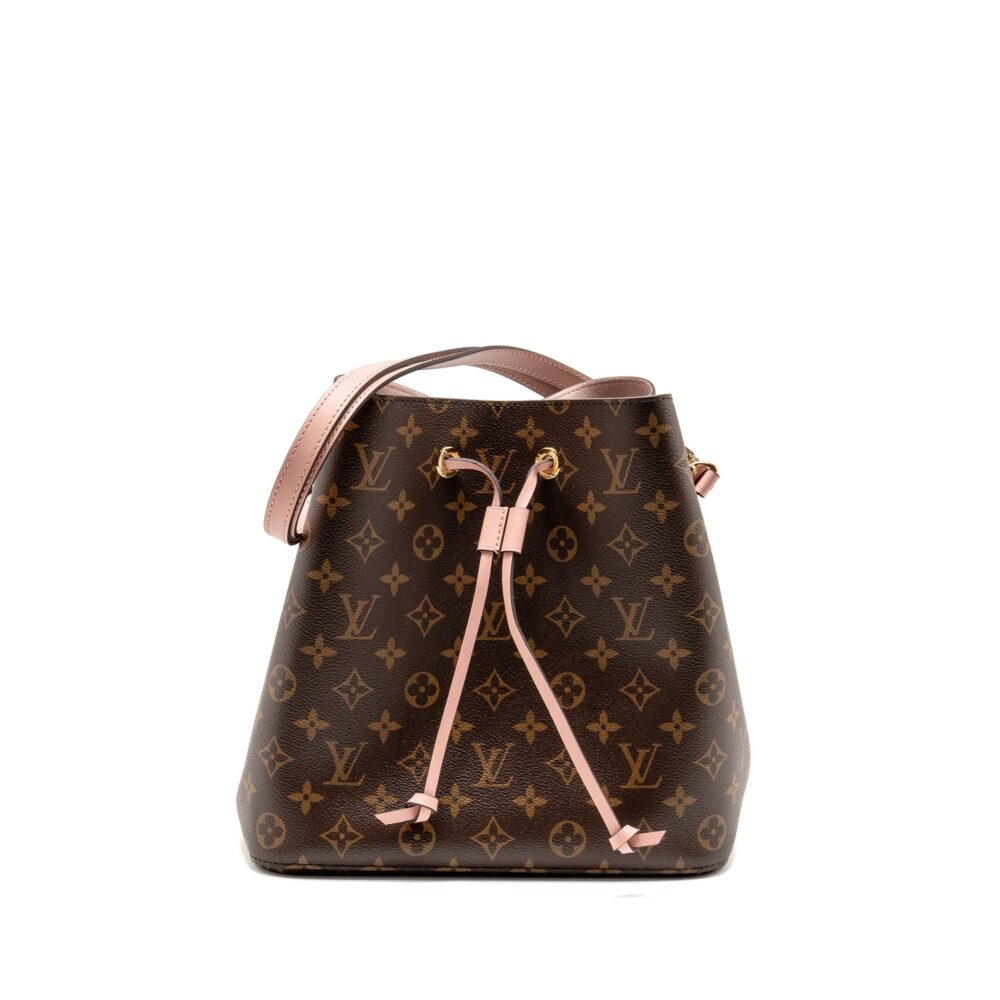 AAA Replica Louis Vuitton LV NEO NOE MONOGRAM CANVAS ROSE POUDRE GHW
