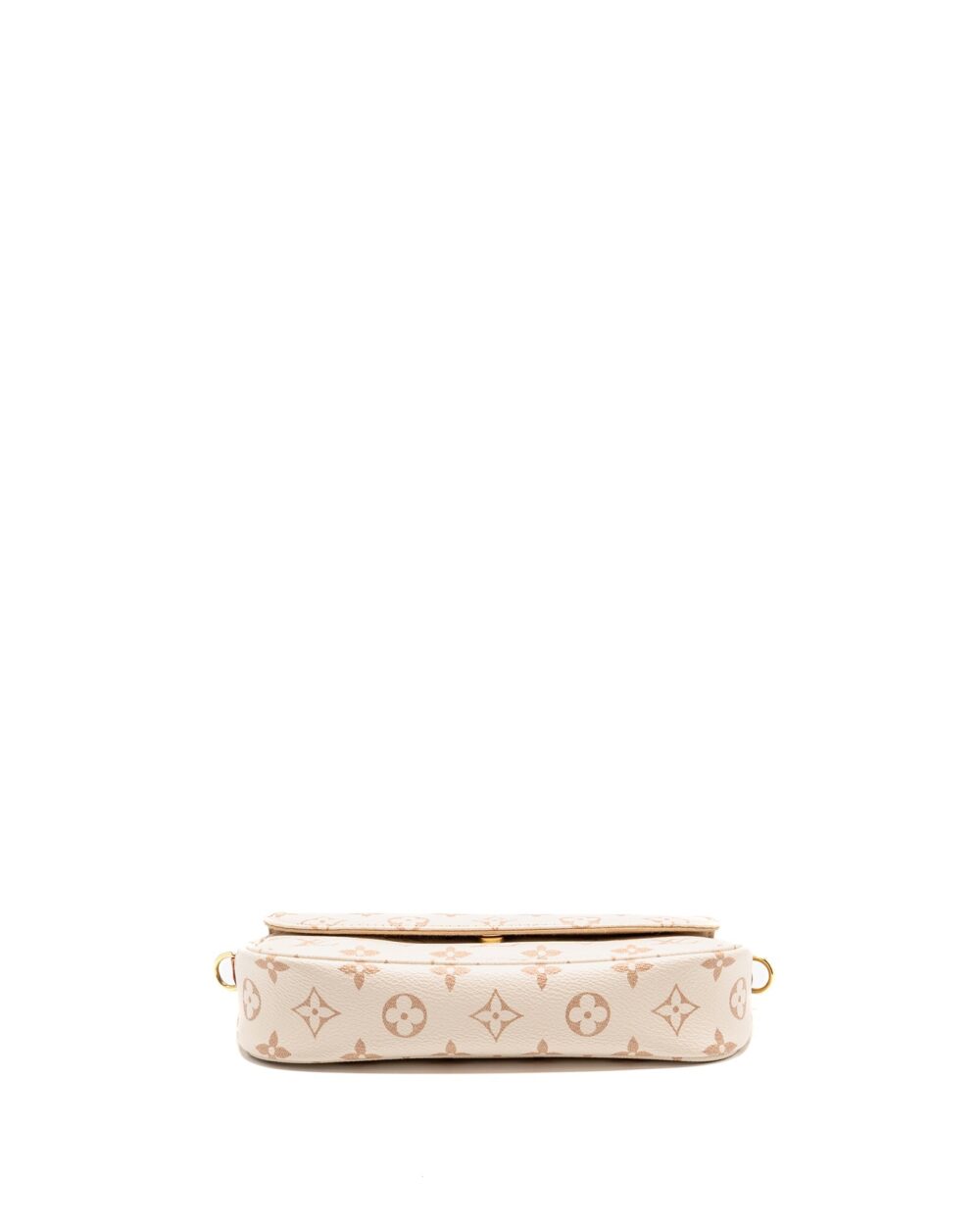 AAA Replica Louis Vuitton LV IVY WALLET ON CHAIN MONOGRAM DUNE CANVAS BEIGE/CREAM GHW