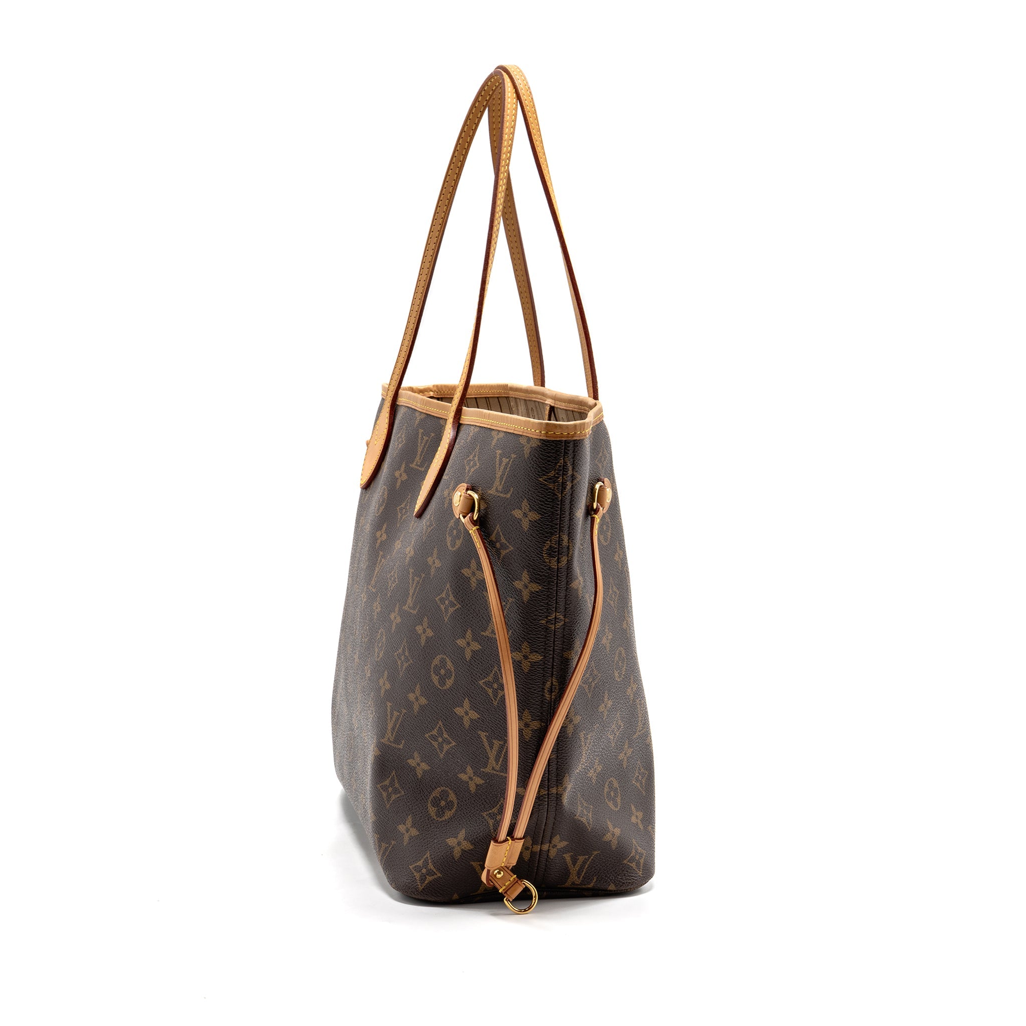 AAA Replica Louis Vuitton LV NEVERFULL MM MONOGRAM CANVAS GHW