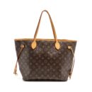 AAA Replica Louis Vuitton LV NEVERFULL MM MONOGRAM CANVAS GHW