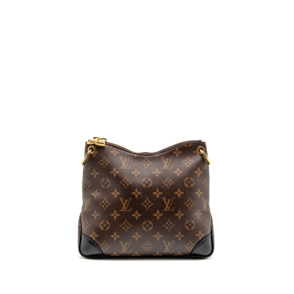 AAA Replica Louis Vuitton LV ODEON PM BAG MONOGRAM CANVAS BLACK GHW