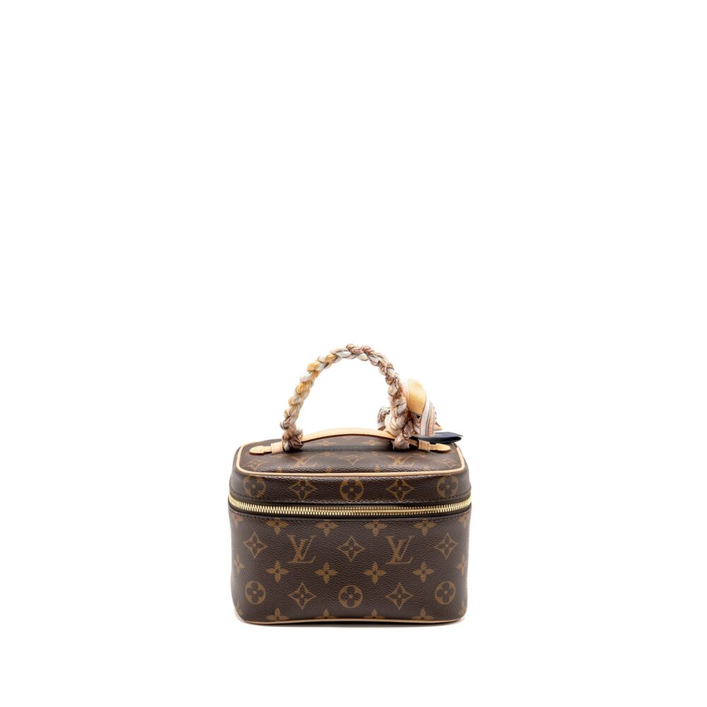 AAA Replica Louis Vuitton LV NICE MINI MONOGRAM CANVAS GHW