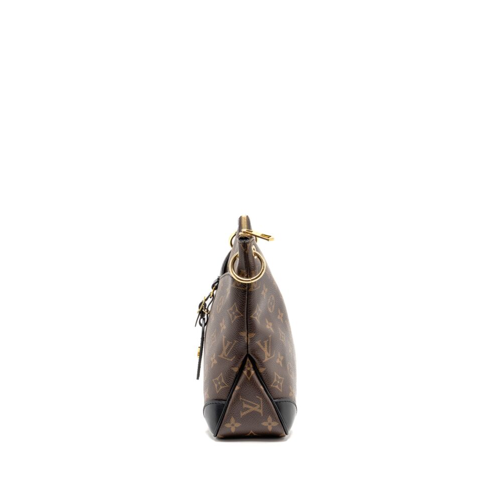 AAA Replica Louis Vuitton LV ODEON PM BAG MONOGRAM CANVAS BLACK GHW