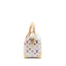 AAA Replica Louis Vuitton LV LV X TM SPEEDY BANDOULIÈRE 25 MONOGRAM CANVAS WHITE/ MULTICOLOUR GHW