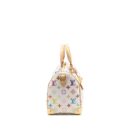 AAA Replica Louis Vuitton LV LV X TM SPEEDY BANDOULIÈRE 25 MONOGRAM CANVAS WHITE/ MULTICOLOUR GHW