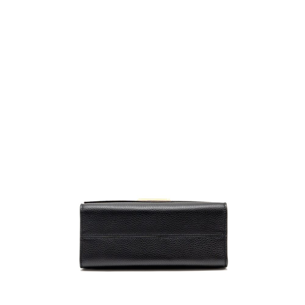 AAA Replica Louis Vuitton LV TWIST ONE HANDLE PM TAURILLON LEATHER BLACK/PINK GHW