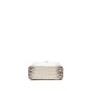AAA Replica Louis Vuitton LV CAPUCINES MINI HIMALAYAN CROCODILE WHITE SHW