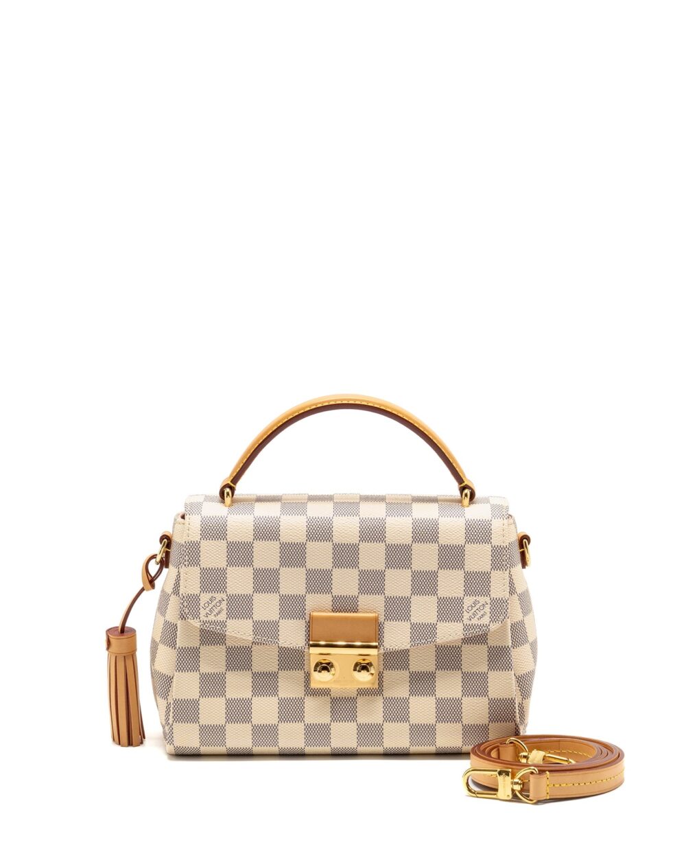 AAA Replica Louis Vuitton LV CROISETTE DAMIER AZUR CANVAS GHW