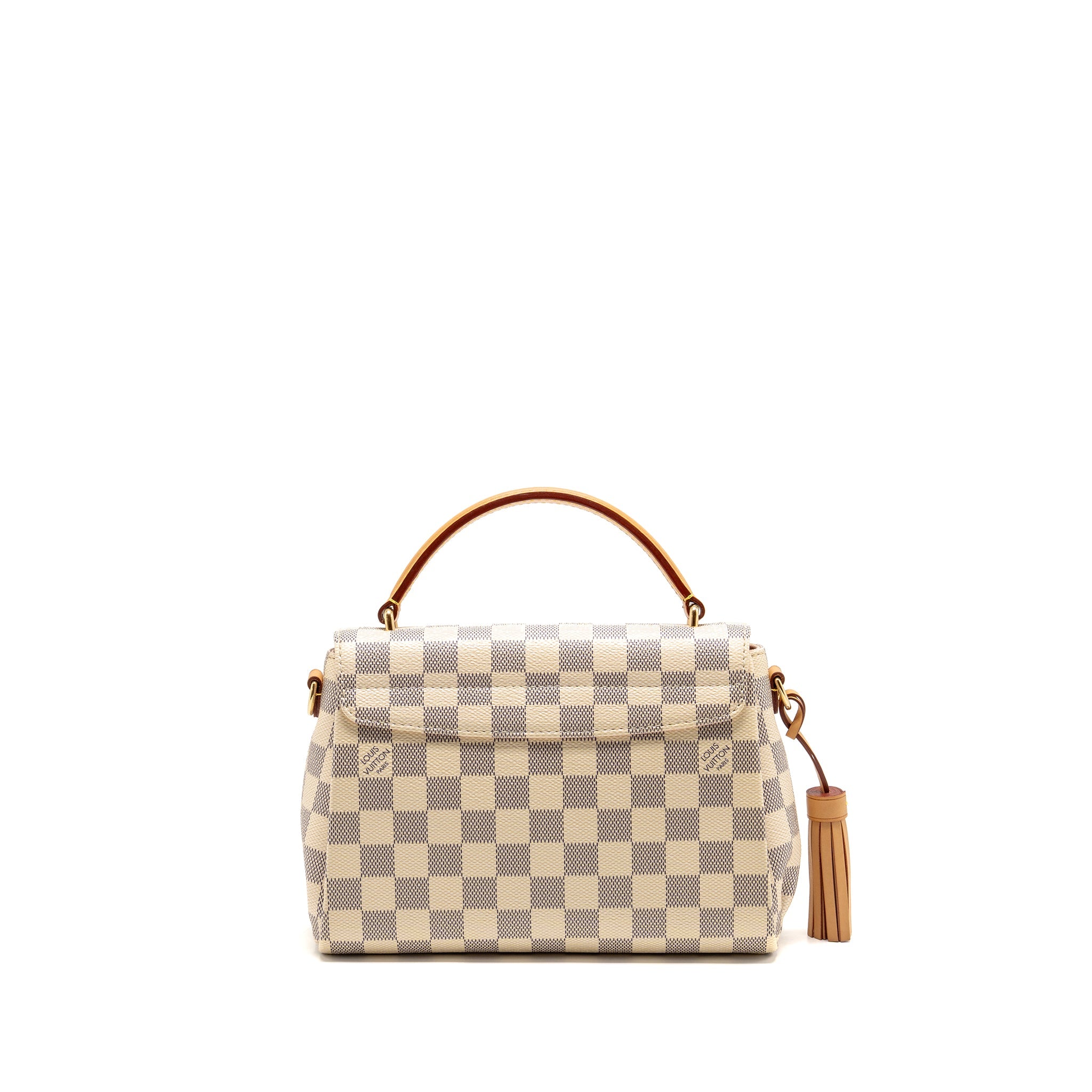 AAA Replica Louis Vuitton LV CROISETTE DAMIER AZUR CANVAS GHW