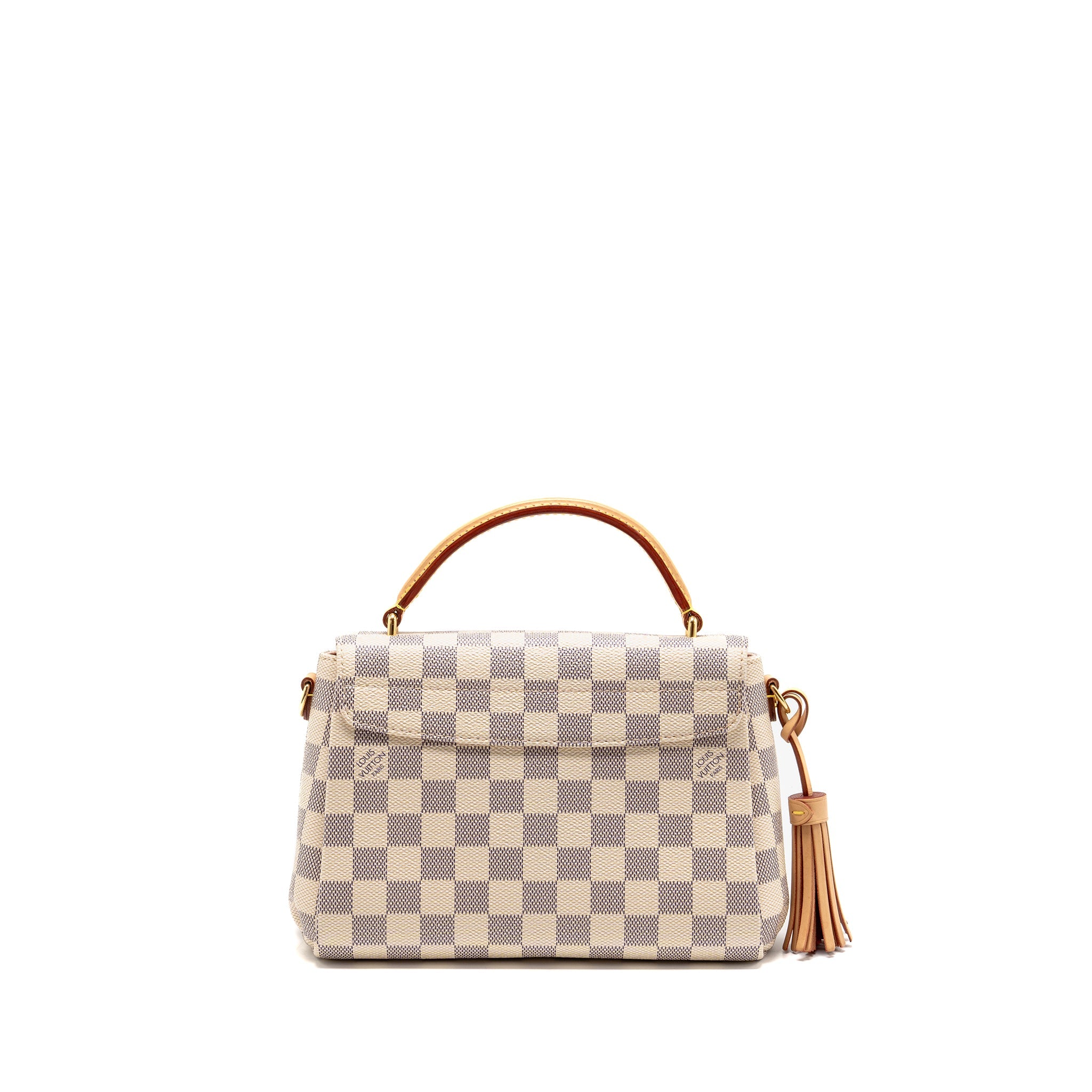 AAA Replica Louis Vuitton LV CROISETTE DAMIER AZUR CANVAS GHW