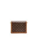 AAA Replica Louis Vuitton LV DAUPHINE MM MONOGRAM / MONOGRAM REVERSE CANVAS GHW