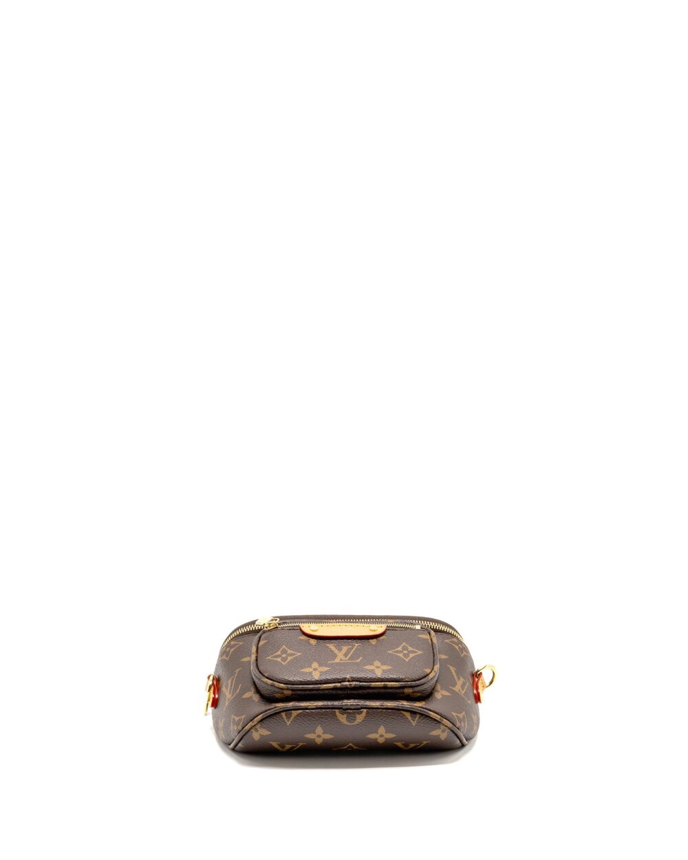 AAA Replica Louis Vuitton LV MINI BUMBAG MONOGRAM CANVAS GHW