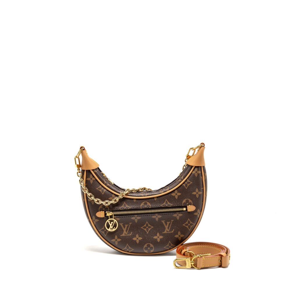 AAA Replica Louis Vuitton LV LOOP MONOGRAM CANVAS GHW