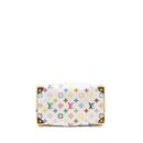 AAA Replica Louis Vuitton LV X TAKASHI MURAKAMI SPEEDY BANDOULIÈRE 25 MONOGRAM CANVAS WHITE/ MULTICOLOUR GHW