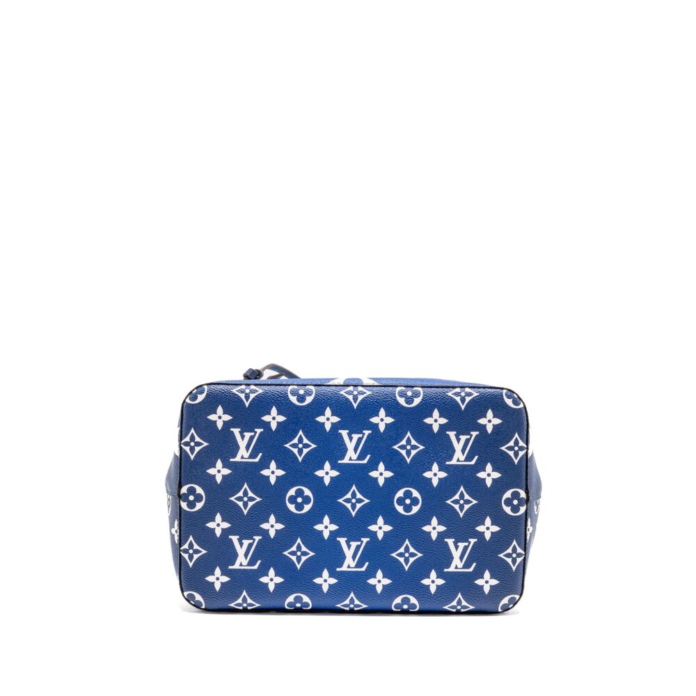 AAA Replica Louis Vuitton LV NEONOE LV ESCALE MM PASTEL GIANT MONOGRAM CANVAS BLUE/WHITE SHW