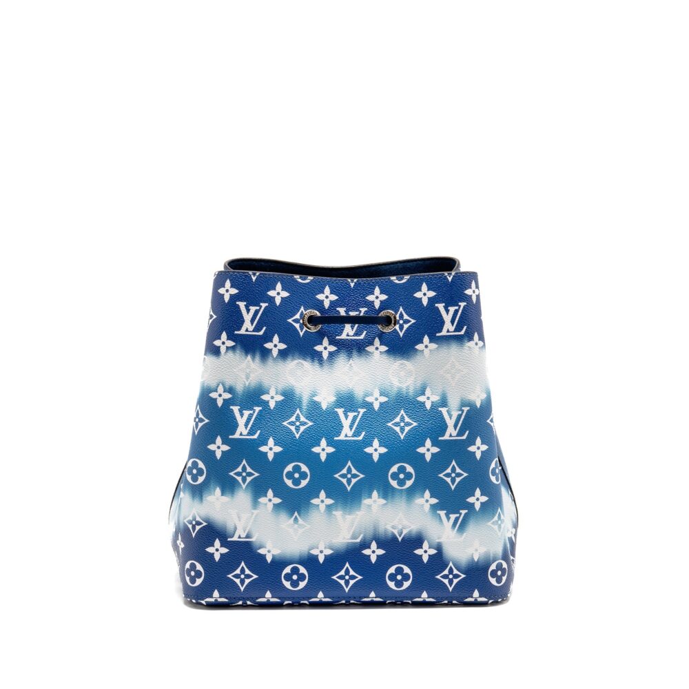 AAA Replica Louis Vuitton LV NEONOE LV ESCALE MM PASTEL GIANT MONOGRAM CANVAS BLUE/WHITE SHW