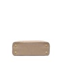 AAA Replica Louis Vuitton LV CAPUCINES MM TAURILLON LEATHER LIGHT GREY GHW