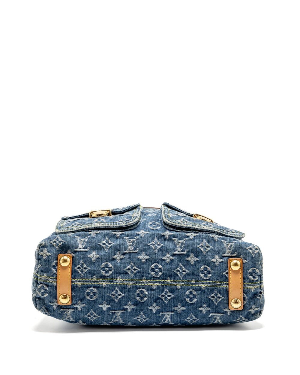 AAA Replica Louis Vuitton LV VINTAGE BAGGY GM SHOULDER BAG MONOGRAM DENIM GHW