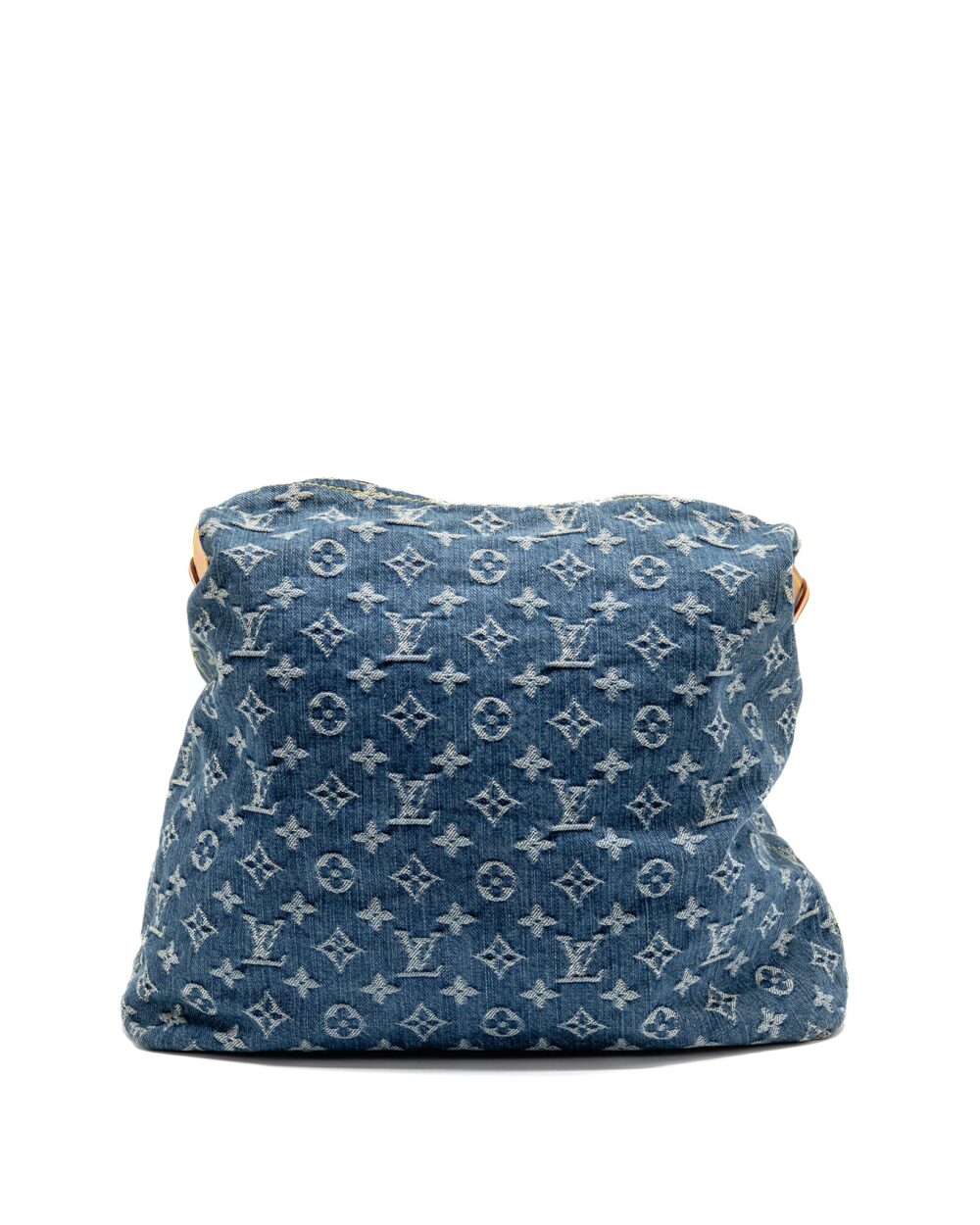 AAA Replica Louis Vuitton LV VINTAGE BAGGY GM SHOULDER BAG MONOGRAM DENIM GHW