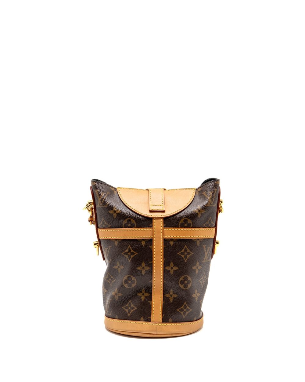 AAA Replica Louis Vuitton LV DUFFLE BAG MONOGRAM CANVAS GHW