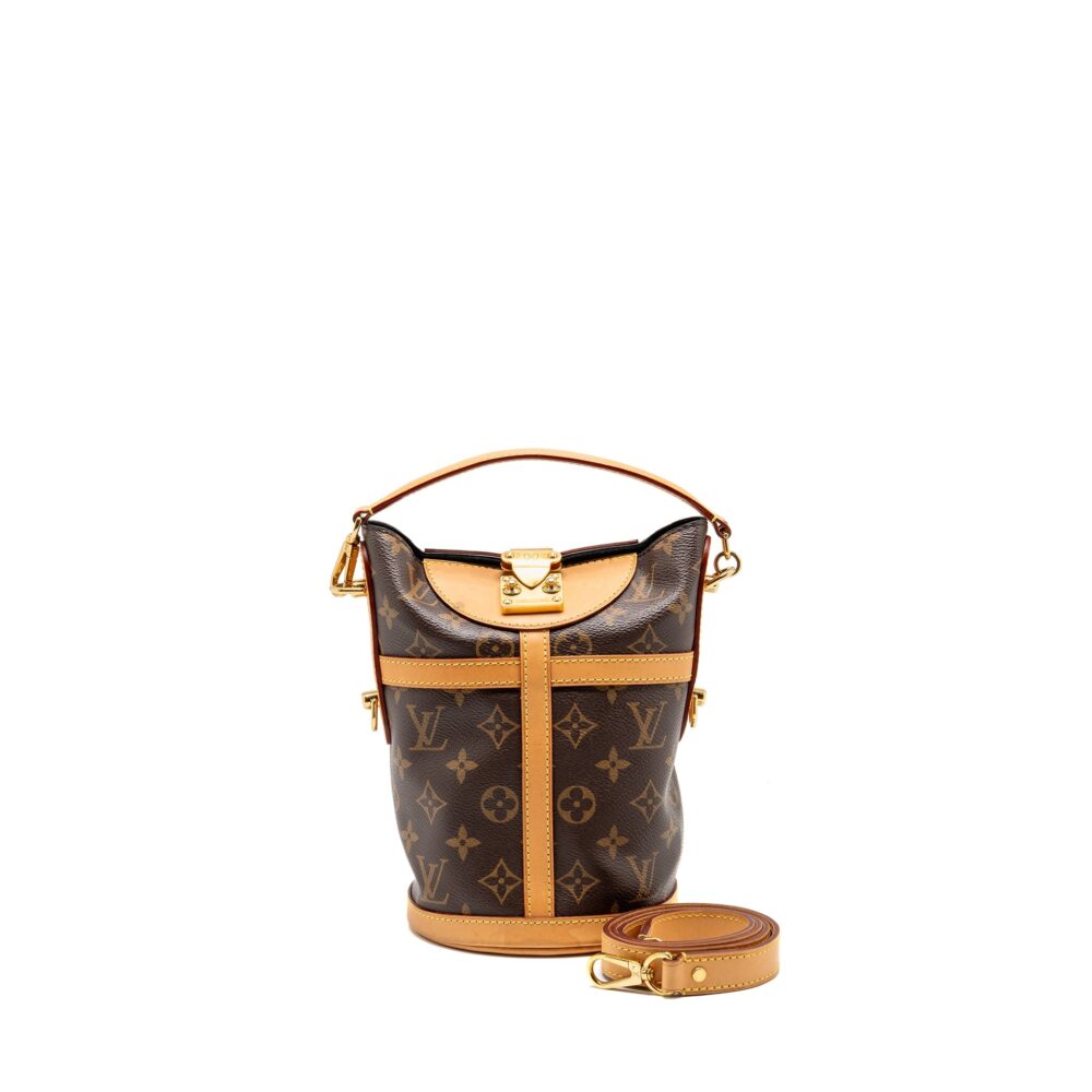 AAA Replica Louis Vuitton LV DUFFLE BAG MONOGRAM CANVAS GHW