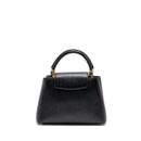 AAA Replica Louis Vuitton LV CAPUCINES BB CALFSKIN BLACK GHW